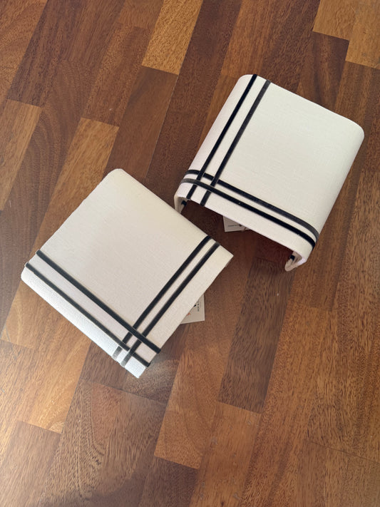 Aplique 20x20 lino y terciopelo