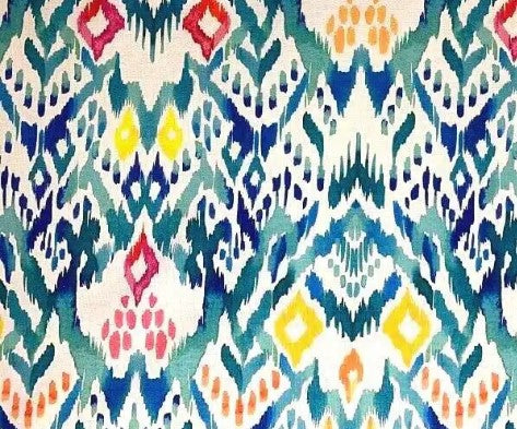 Plaid en tela Ikat Menorca