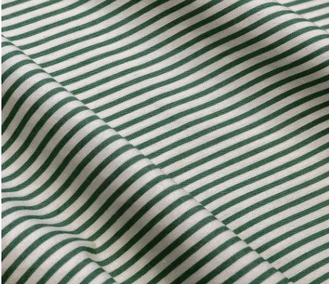 Plaid en tela rayas finas