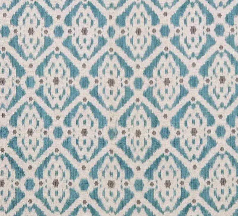 Pantalla ikat geométrico varios colores