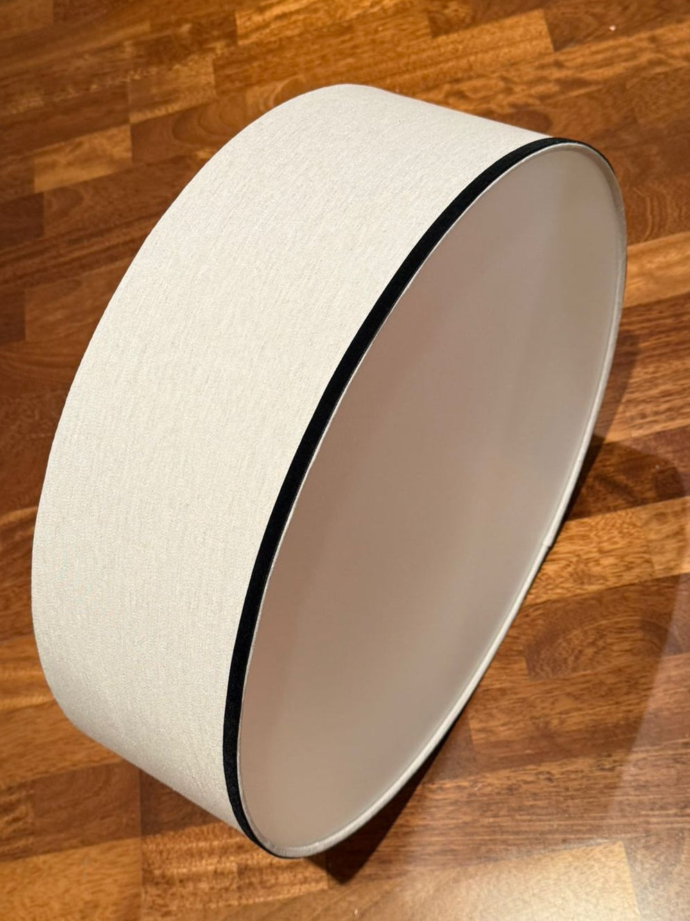 Plafón en lino y terciopelo