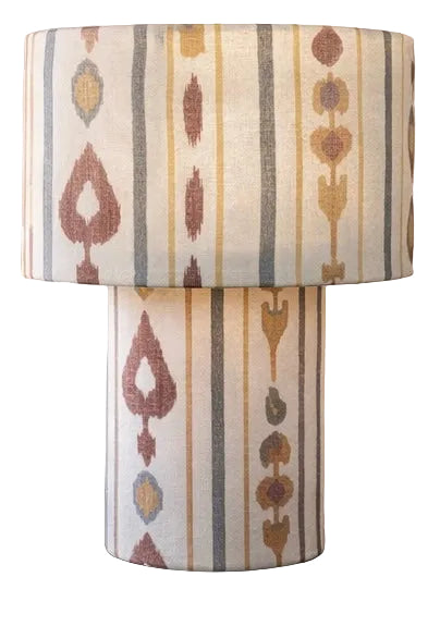 Lampara dúo ikat raya mostaza