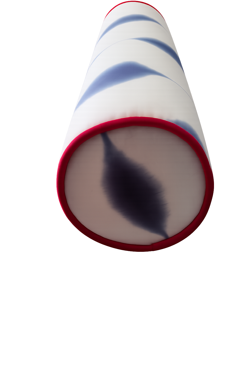 Cojín rulo Kumo azul