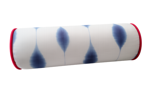 Cojín rulo Kumo azul