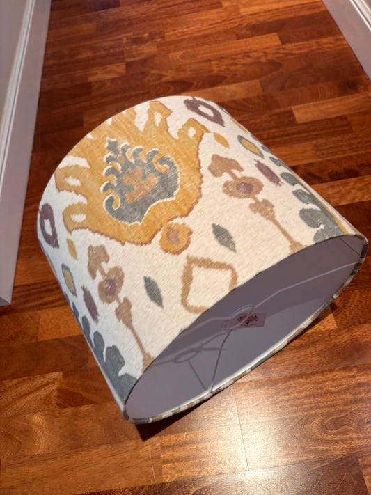Pantalla Ikat Bali mostaza