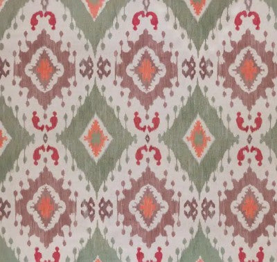 Pantalla tela Kilim burdeos o verde