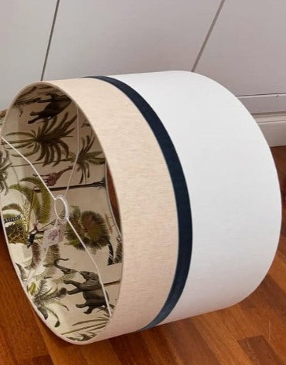 Pantalla combinada con interior selva