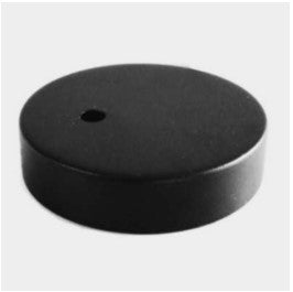 Soporte de metal negro para aplique