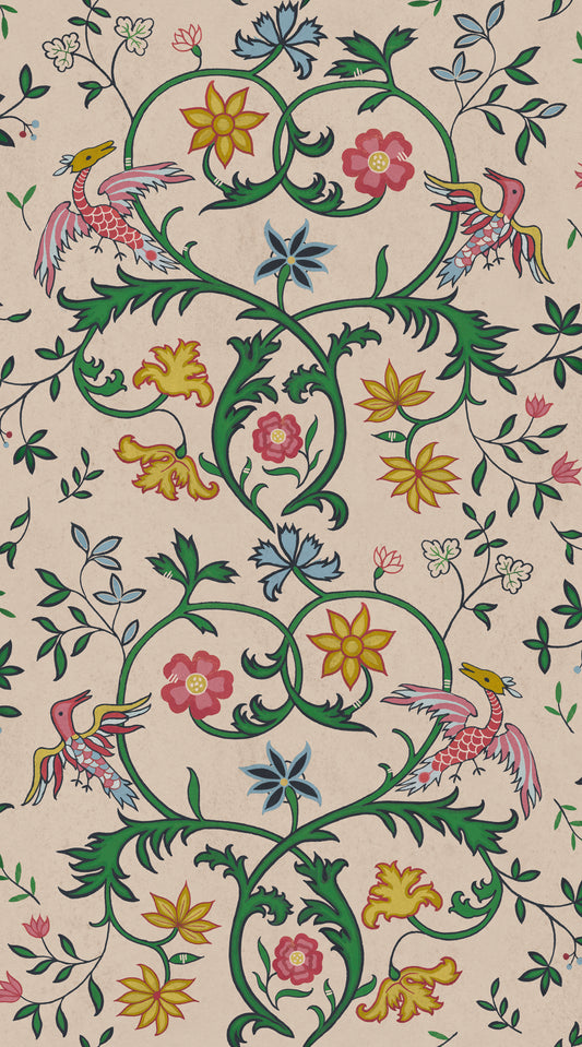 Papel Damasco de Amberes