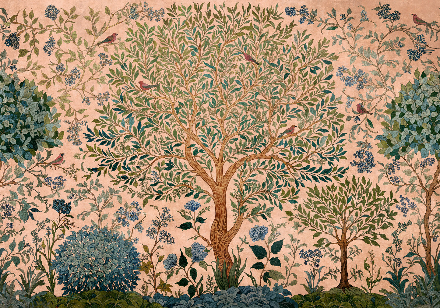 Mural Arbol de Varanasi