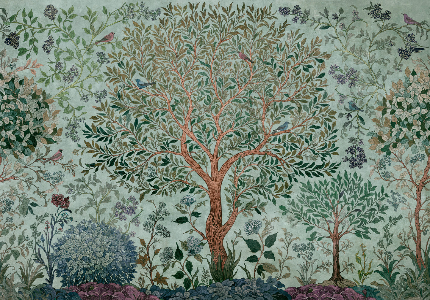 Mural Arbol de Varanasi