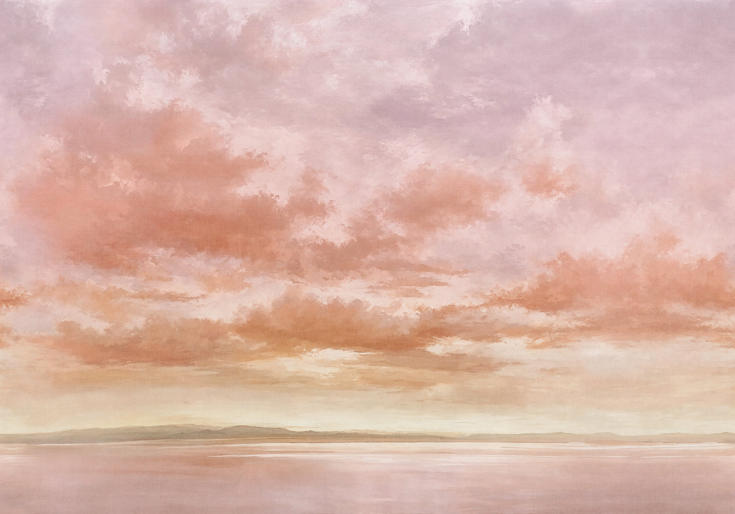 Mural Nubes Cumulos