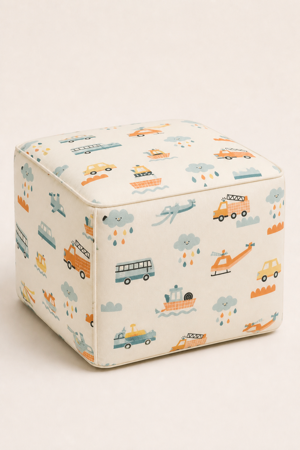 Puf infantil vehiculos