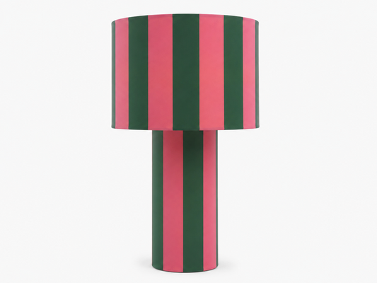 Lampara dúo raya ancha ROSA/VERDE