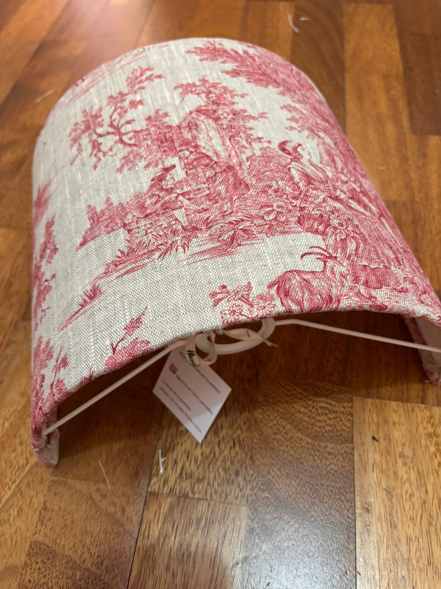 Aplique 30 x 25 tela Toile de Jouy