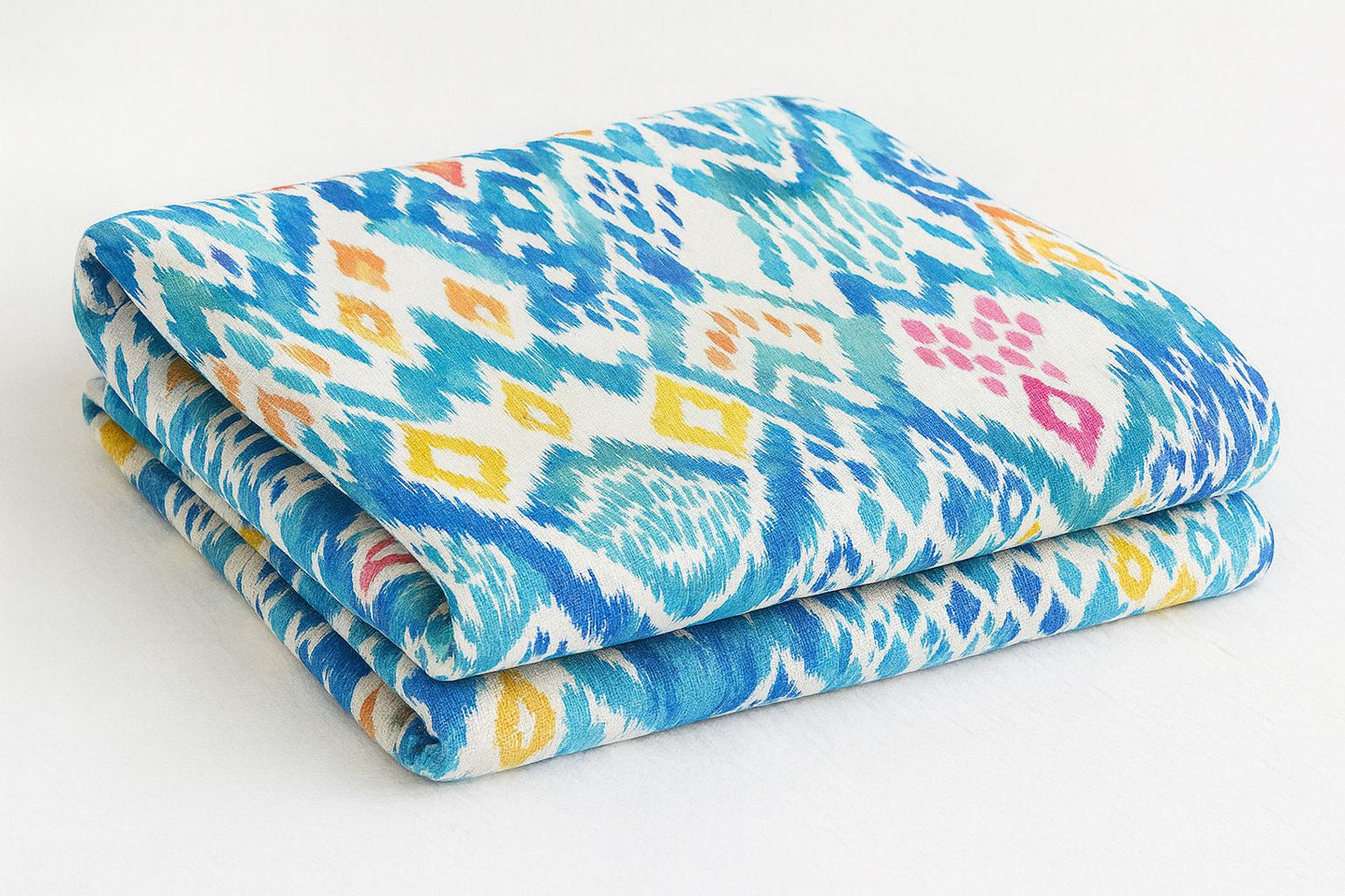 Plaid en tela Ikat Menorca