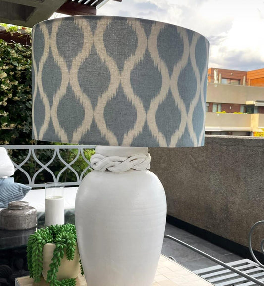 Pantalla Geometrica azul