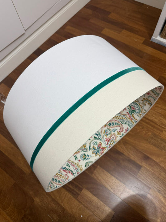 Pantalla con interior multicolor